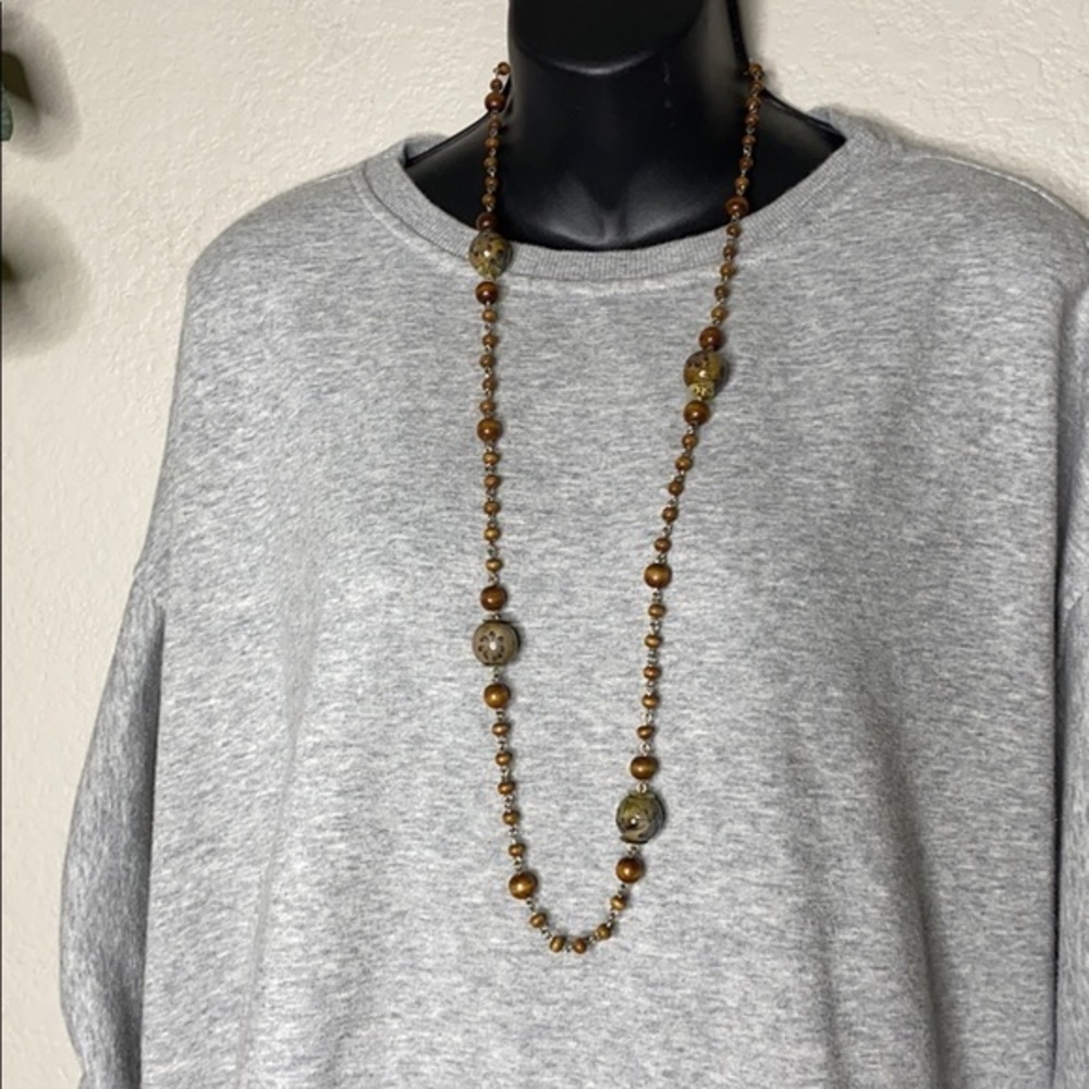 Vintage Wooden Necklace